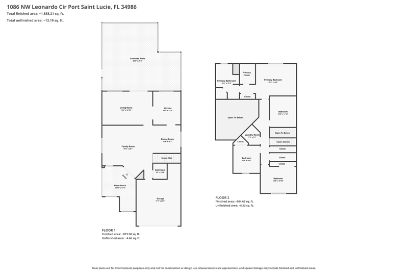 4 bedroom Single Family Residence at 1086 NW Leonardo Circle, Vizcaya Falls Plat 1, Port St. Lucie — photo 2