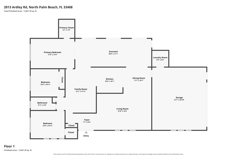 3 bedroom Single Family Residence at 2013 Ardley Road, Juno Isles 1, North Palm Beach — photo 3