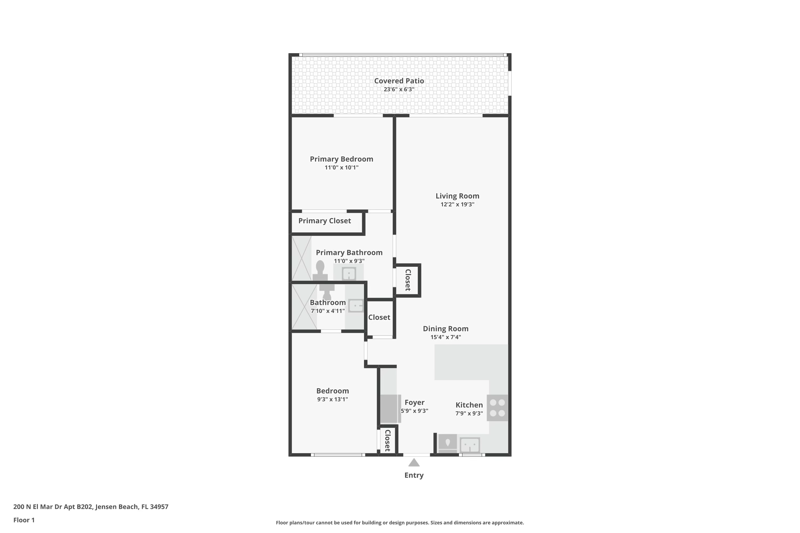 2 bedroom Condominium at 200 N El Mar Drive #B202, Beach Club Colony, Jensen Beach — photo 3