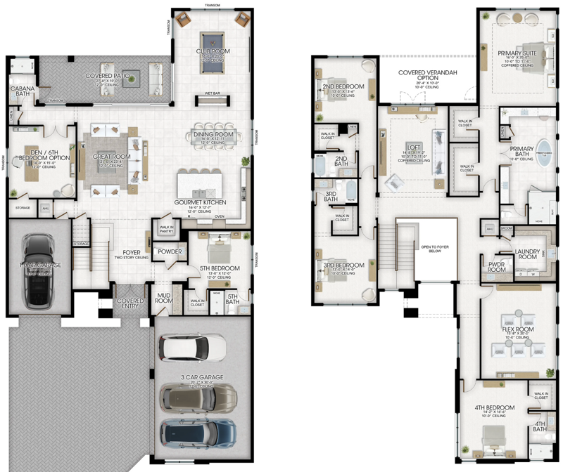 6 bedroom Single Family Residence at 13522 Nesting Pines Way, Apex at Avenir, Palm Beach Gardens — photo 2