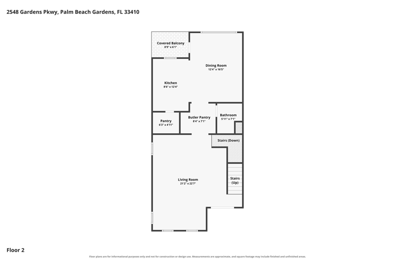 2 bedroom Townhouse at 2548 Gardens Parkway, Harbour Oaks, Palm Beach Gardens — photo 4