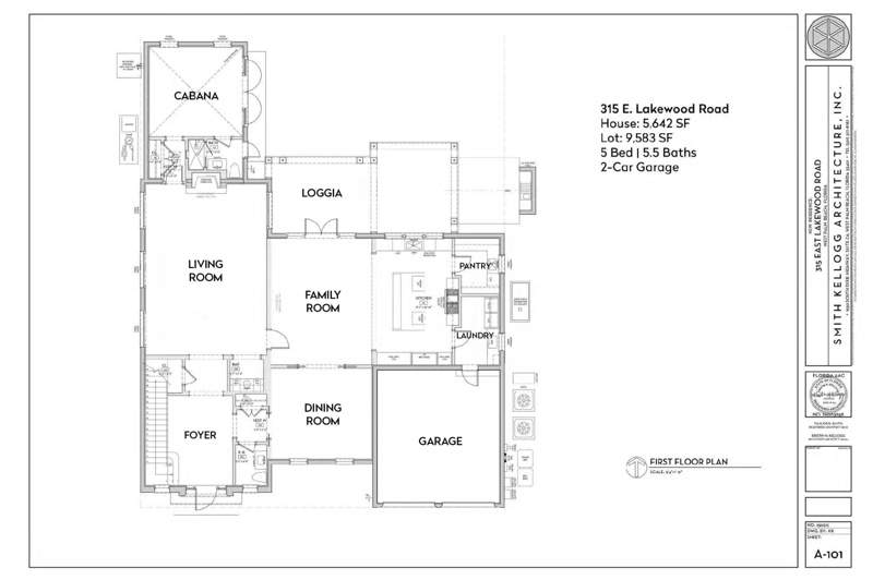 5 bedroom Single Family Residence at 315 E Lakewood Road, Lakewood, West Palm Beach — photo 4