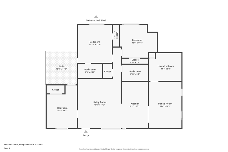 4 bedroom Single Family Residence at 1810 NE 42nd Street, Beacon Heights, Pompano Beach — photo 4