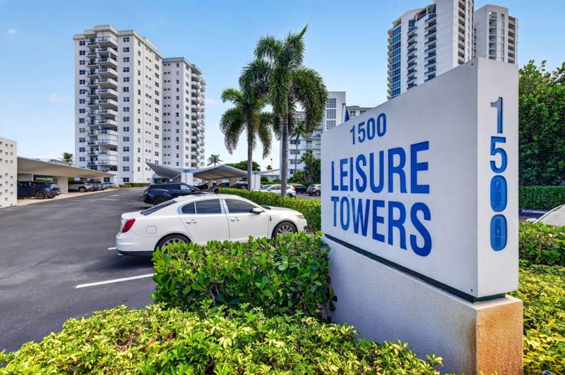 2 bedroom Condominium at 1500 S Ocean Boulevard #1604, Leisure Towers Condo, Lauderdale-By-The-Sea — photo 2