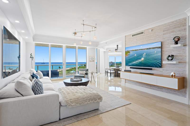 3 bedroom Condominium at 2700 N Ocean Drive #801b, Ritz Carlton, Singer Island — photo 3
