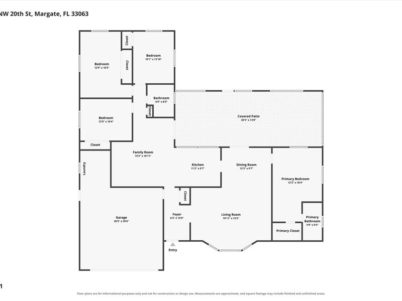 4 bedroom Single Family Residence at 6701 NW 20th Street, Margate Shores, Margate — photo 2