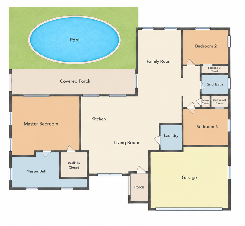 3 bedroom Single Family Residence at 5008 SE Major Way, Tall Pines, Stuart — photo 2
