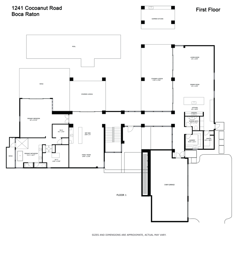 5 bedroom Single Family Residence at 1241 Cocoanut Road, Spanish River Land Co Sub Unit 1, Boca Raton — photo 2
