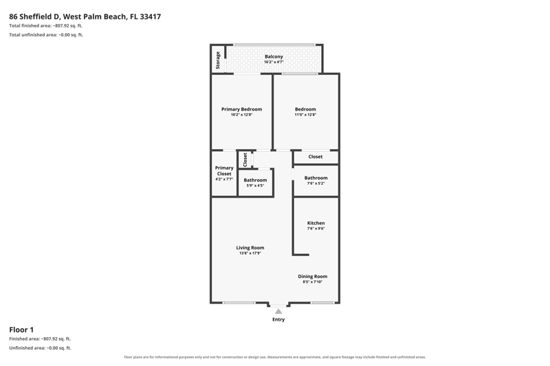 2 bedroom Condominium at 86 Sheffield D, Sheffield Condos A To Q, West Palm Beach — photo 2