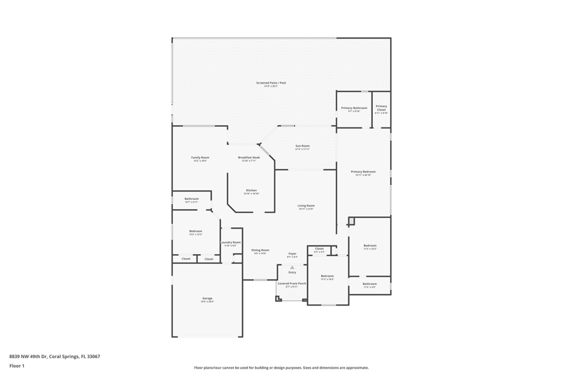 4 bedroom Single Family Residence at 8839 NW 49th Drive, Pine Ridge, Coral Springs — photo 2