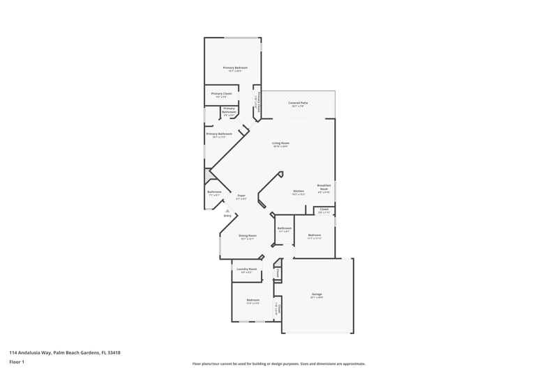3 bedroom Single Family Residence at 114 Andalusia Way, Mirasol Par F, Palm Beach Gardens — photo 2