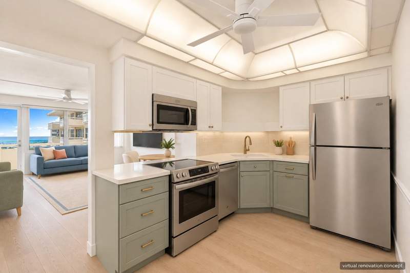 1 bedroom Stock Cooperative at 3200 NE 36th Street #1618, Coral Ridge Towers North Co-Op, Fort Lauderdale — photo 5