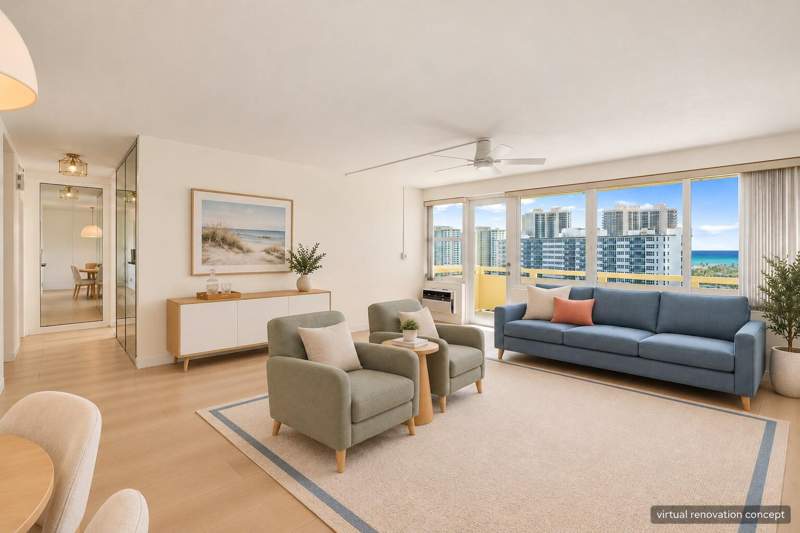 1 bedroom Stock Cooperative at 3200 NE 36th Street #1618, Coral Ridge Towers North Co-Op, Fort Lauderdale — photo 2