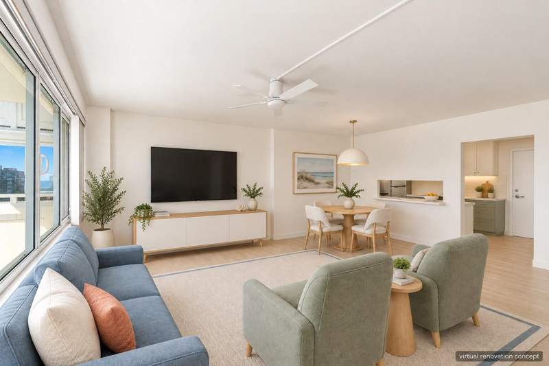 1 bedroom Stock Cooperative at 3200 NE 36th Street #1618, Coral Ridge Towers North Co-Op, Fort Lauderdale — photo 3