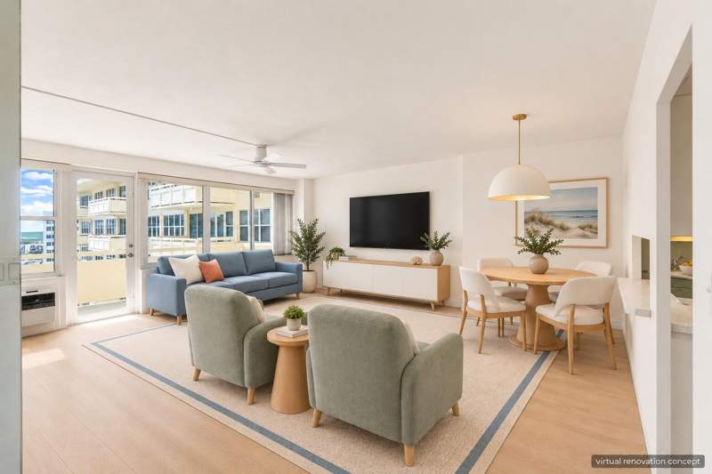 1 bedroom Stock Cooperative at 3200 NE 36th Street #1618, Coral Ridge Towers North Co-Op, Fort Lauderdale — photo 4
