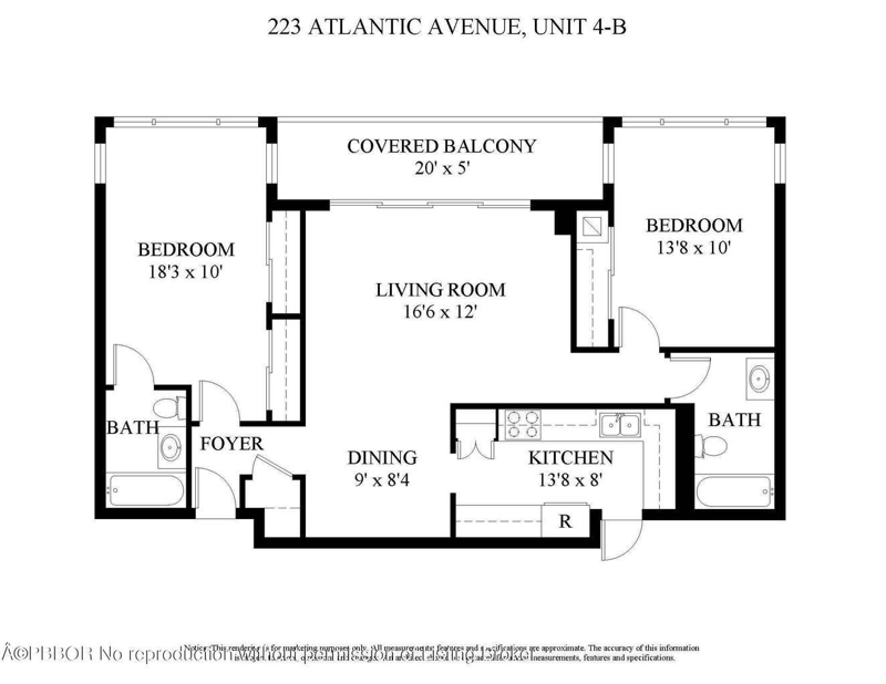 2 bedroom Condominium at 223 Atlantic Avenue #4B, Palm Beach Atlantic Condo, Palm Beach — photo 2