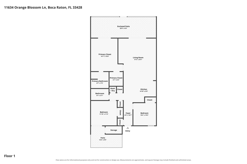 3 bedroom Villa at 11634 Orange Blossom Lane #9b, Timberwalk Sec 1, Boca Raton — photo 3