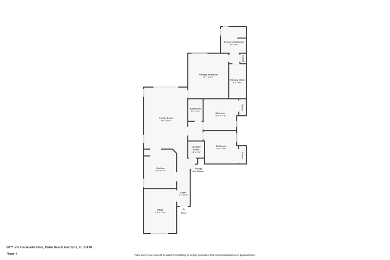 3 bedroom Single Family Residence at 8071 Via Hacienda, Woodbine Par H, Riviera Beach — photo 2