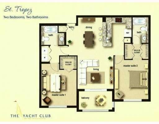 2 bedroom Condominium at 135 Yacht Club Way #209, Yacht Club On The Intracoastal Condominium, Hypoluxo — photo 2