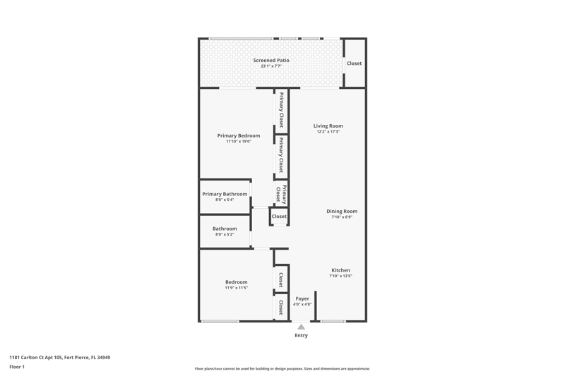 2 bedroom Condominium at 1181 Carlton Court #105, Colonnades Condominium No 8, Fort Pierce — photo 2