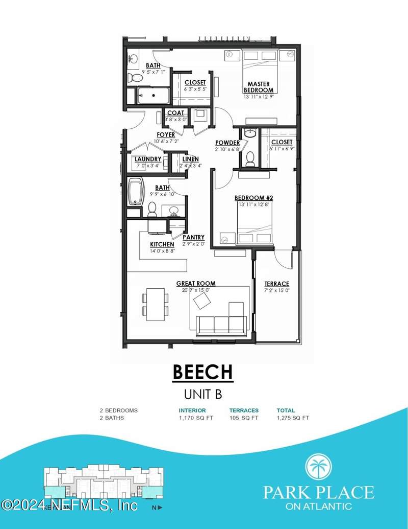 2 bedroom Condominium at 1015 Atlantic Avenue #407, Park Place on Atlantic., Fernandina Beach — photo 5