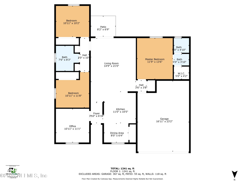 3 bedroom Single Family Residence at 518 Lissie Court, Leaning Oaks, Macclenny — photo 2