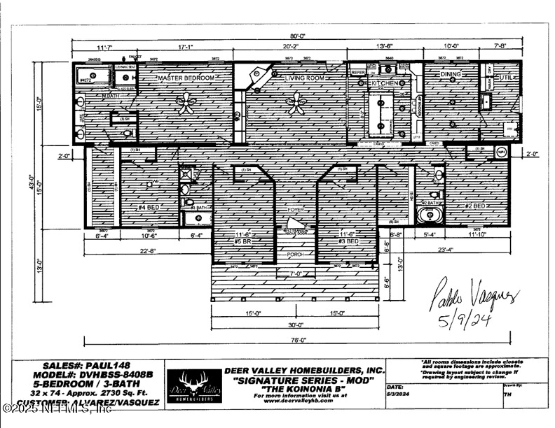 5 bedroom Single Family Residence at 67487 Wingate Landing Road, Wingate Landing, Yulee — photo 2