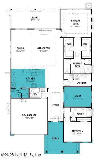 2 bedroom Single Family Residence at 177 Merchant Avenue, Watersong At Rivertown, St. Johns — photo 2
