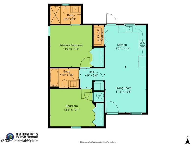 2 bedroom Single Family Residence at 932 Puryear Street, Collier Heights, St. Augustine — photo 3