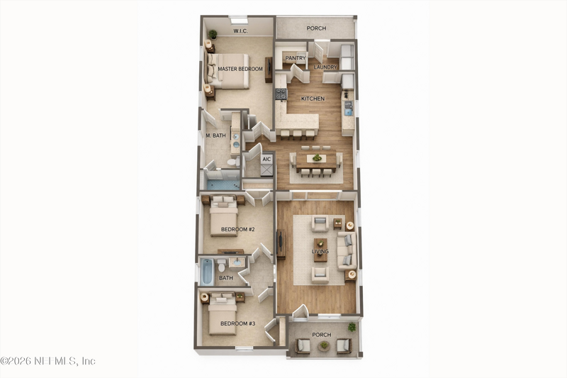 3 bedroom Single Family Residence at 0 Nelsons Point #Parcel 000, Lakeview Highlands, Keystone Heights — photo 3
