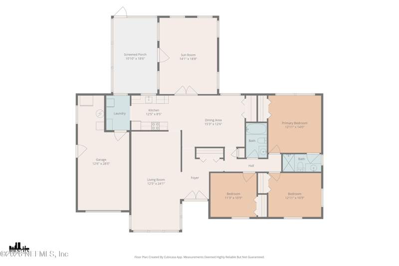 3 bedroom Single Family Residence at 3433 Jacona Drive, Ft Caroline Club Est, Jacksonville — photo 3