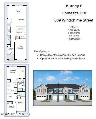 3 bedroom Townhouse at 669 Windchime Street, Wildlight, Yulee — photo 2