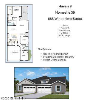 2 bedroom Townhouse at 688 Windchime Street, Wildlight, Yulee — photo 2