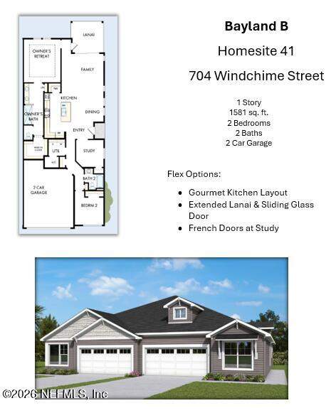 2 bedroom Townhouse at 704 Windchime Street, Wildlight, Yulee — photo 2