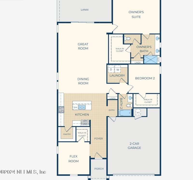 2 bedroom Single Family Residence at 77 Shy Spruce Circle, Reverie at Silverleaf, St. Augustine — photo 2