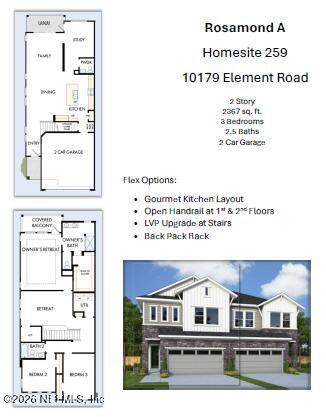 3 bedroom Townhouse at 10179 Element Road, Etown, Jacksonville — photo 4