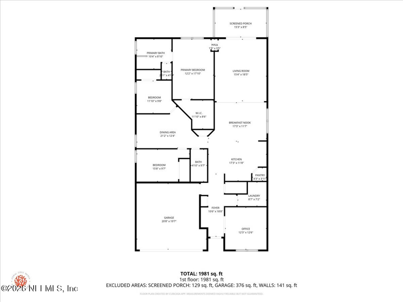 3 bedroom Single Family Residence at 1703 Mathews Manor Drive, Mill Creek North, Jacksonville — photo 2