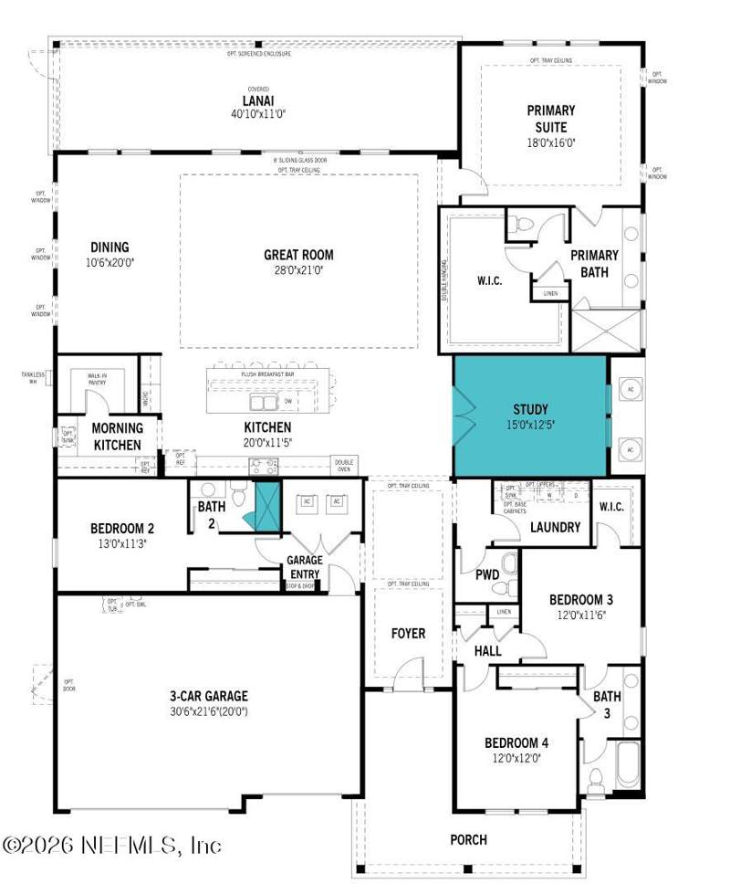 4 bedroom Single Family Residence at 348 Sir Barton Drive, Rivertown Springs, St. Johns — photo 2