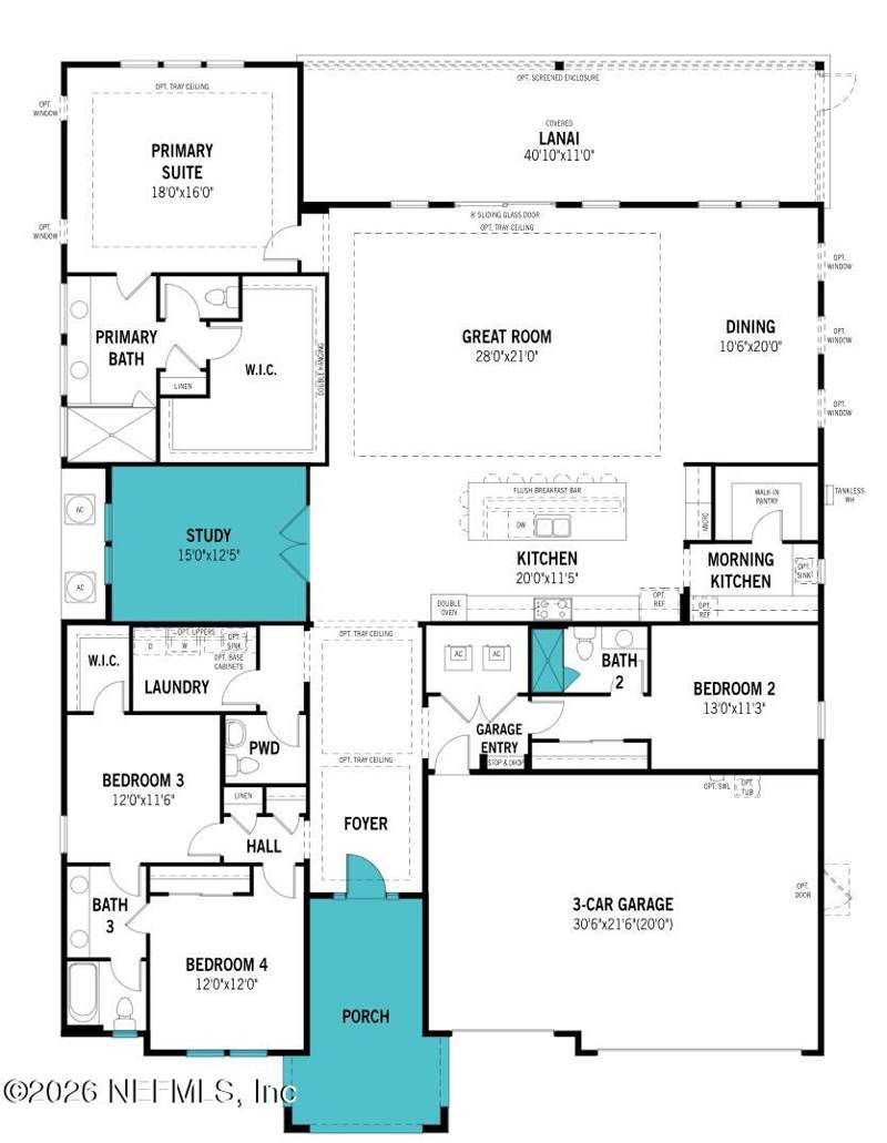 4 bedroom Single Family Residence at 362 Sir Barton Drive, Rivertown Springs, St. Johns — photo 2