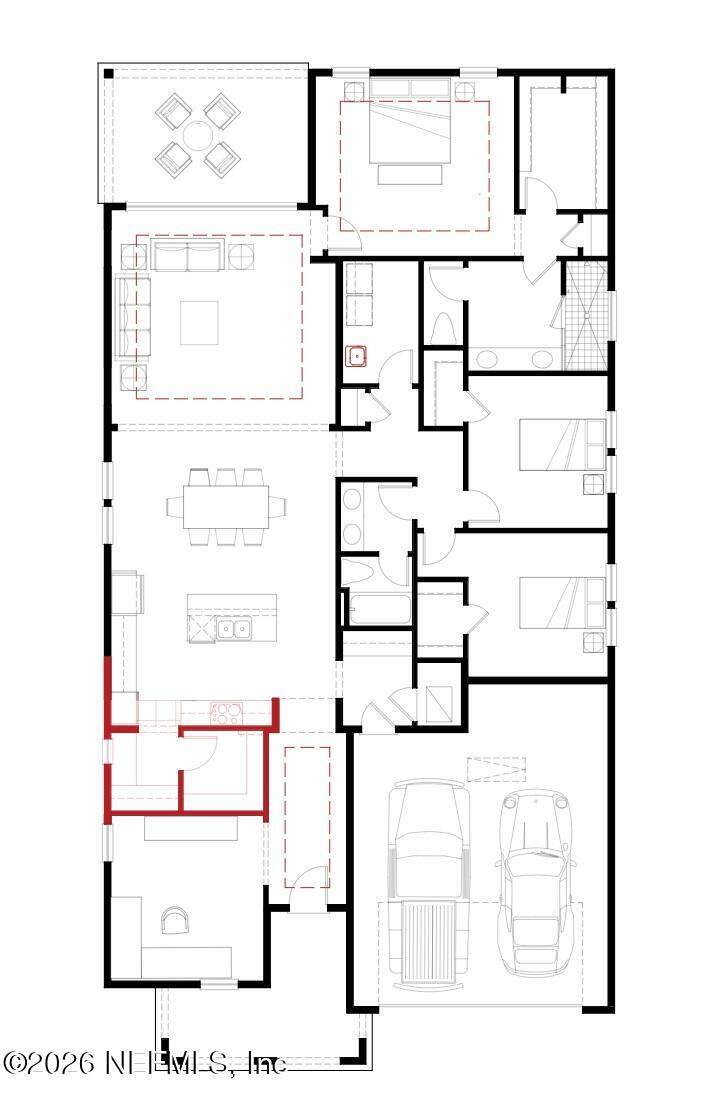 3 bedroom Single Family Residence at 390 Lamego Lane, Madeira, St. Augustine — photo 4