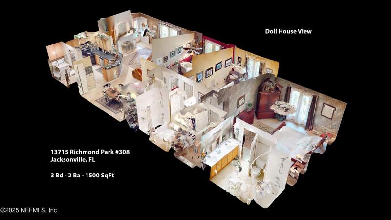3 bedroom Condominium at 13715 Richmond Park Drive #308, Windsor Pointe, Jacksonville — photo 3