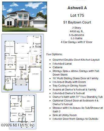 5 bedroom Single Family Residence at 51 Baytown Court, Coral Ridge, Ponte Vedra — photo 2