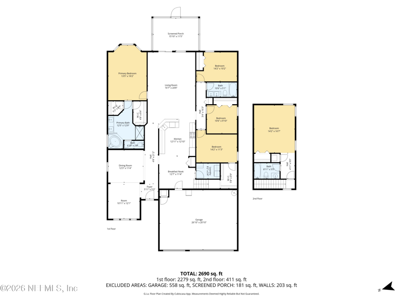 5 bedroom Single Family Residence at 681 Grampian Highlands Drive, Aberdeen, St. Johns — photo 4