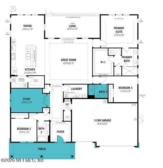 3 bedroom Single Family Residence at 326 Sir Barton Drive, Rivertown Springs, St. Johns — photo 2