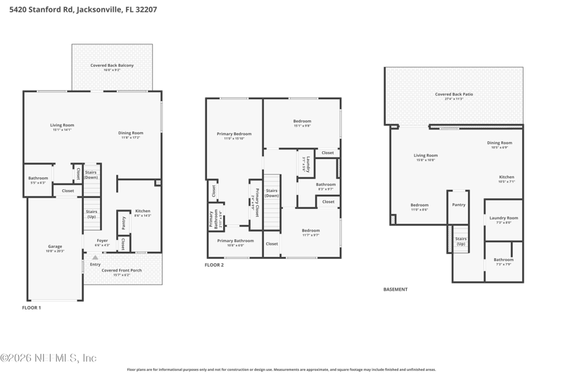 3 bedroom Townhouse at 5420 Stanford Road, Lakewood, Jacksonville — photo 2