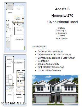 4 bedroom Townhouse at 10255 Mineral Road, Kettering at eTown, Jacksonville — photo 3