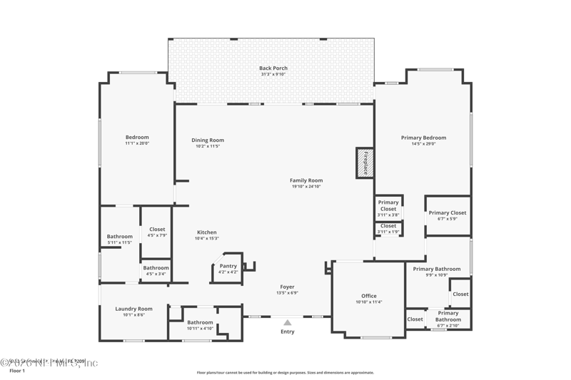 3 bedroom Single Family Residence at 4333 Seminole Street, Kingsley Lake Village, Starke — photo 2