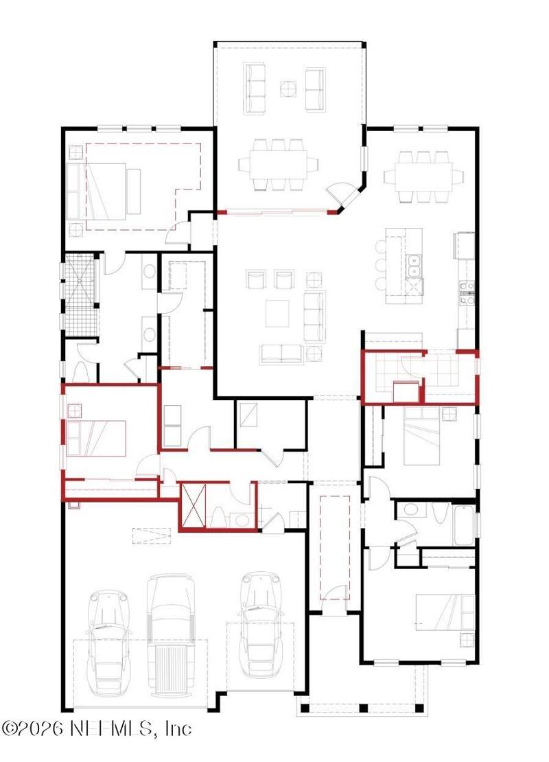 4 bedroom Single Family Residence at 425 Pantano Drive, Madeira, St. Augustine — photo 4