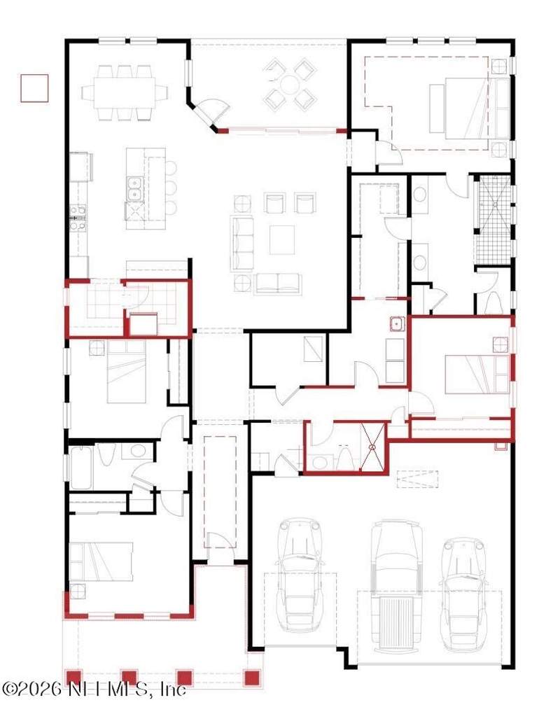 4 bedroom Single Family Residence at 135 Historic Brick Lane, Istoria, St. Augustine — photo 4