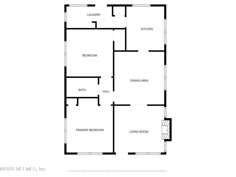 2 bedroom Single Family Residence at 2718 Ernest Street, New Riverside Height, Jacksonville — photo 4